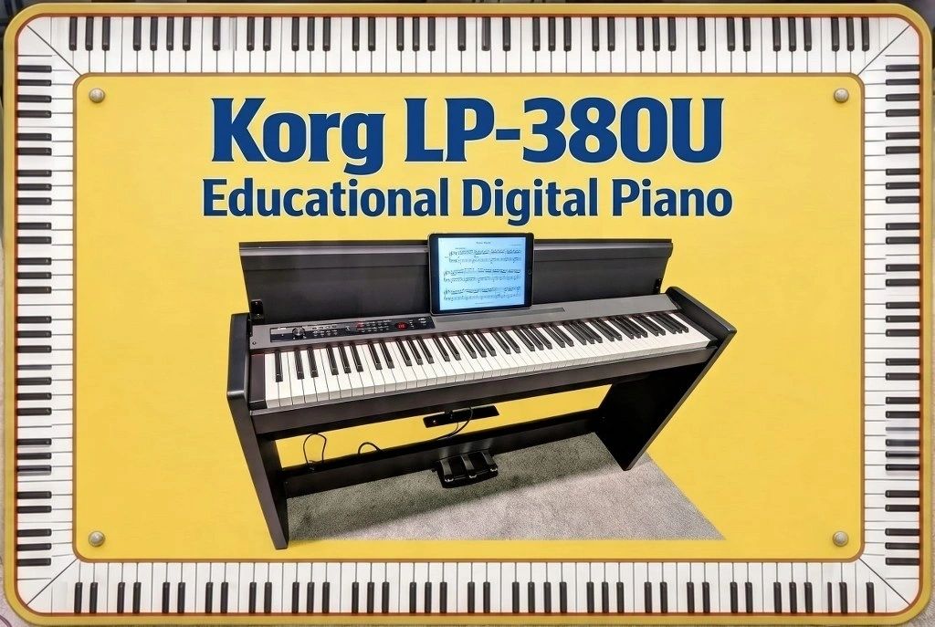 Kevin & Katie Keys recommending the Korg LP-380U digital educational piano