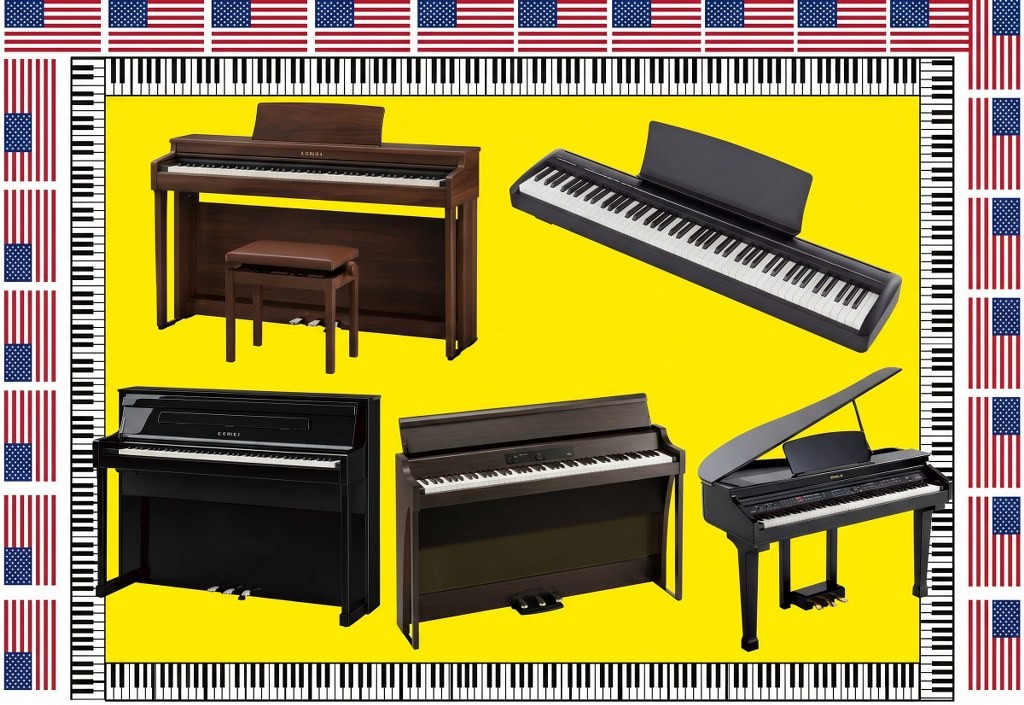 Kevin & Katie Keys recommended Digital pianos 