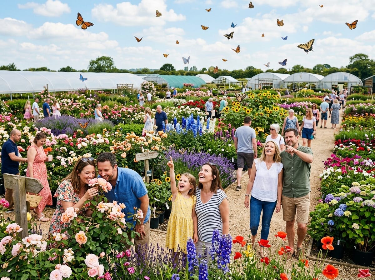 Flower garden nursery