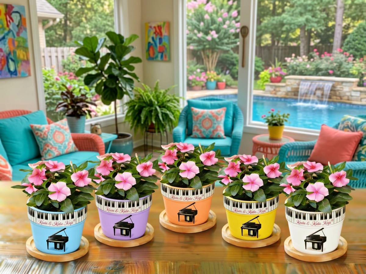 Kevin & Katie Keys signature series Flower-pots 
