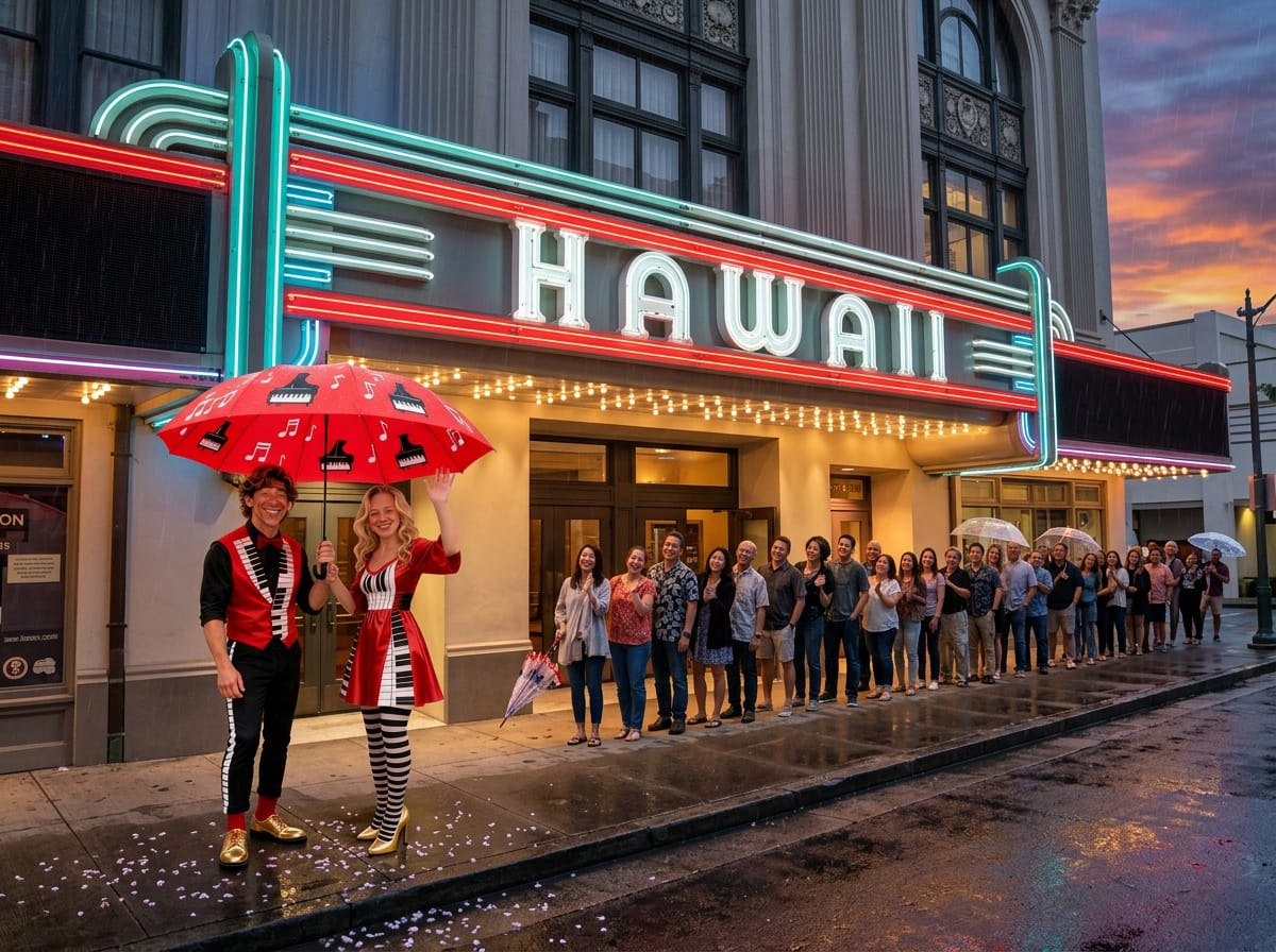 Hawaii Theatre Center - Outdoors with Kevin & Katie Keys