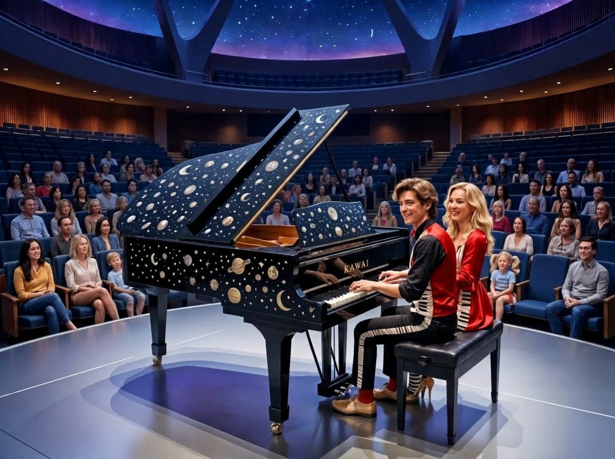 Kawai Celestial Grand Piano - Kevin & Katie Keys 