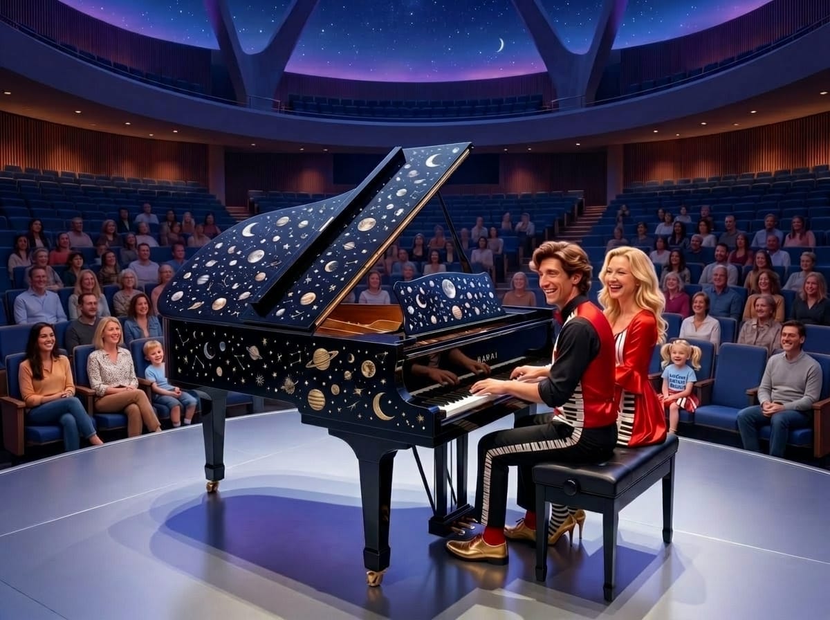Kevin & Katie Keys - Kawai Celestial Grand Piano