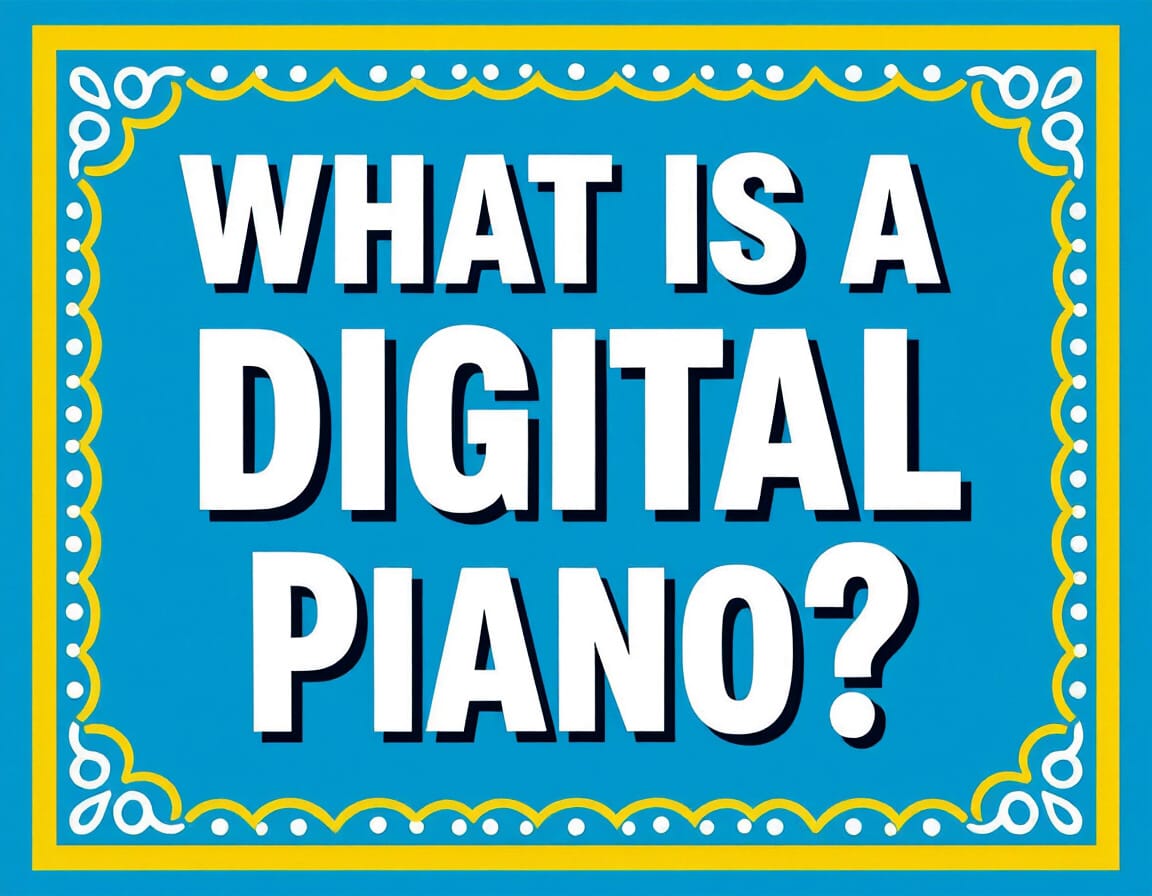 What is a digital piano