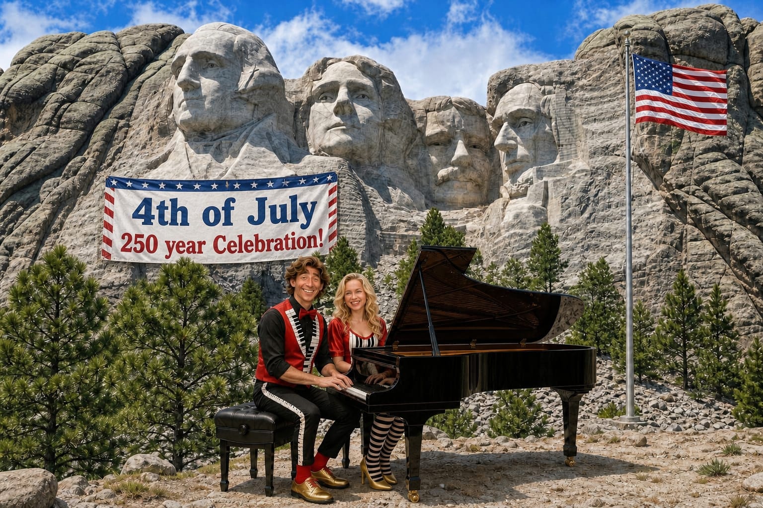 Kevin &  Katie Keys 4th of July – 250 Year Celebration